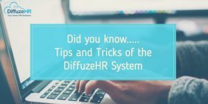 Did you know? Tips and tricks of the Diffuze System